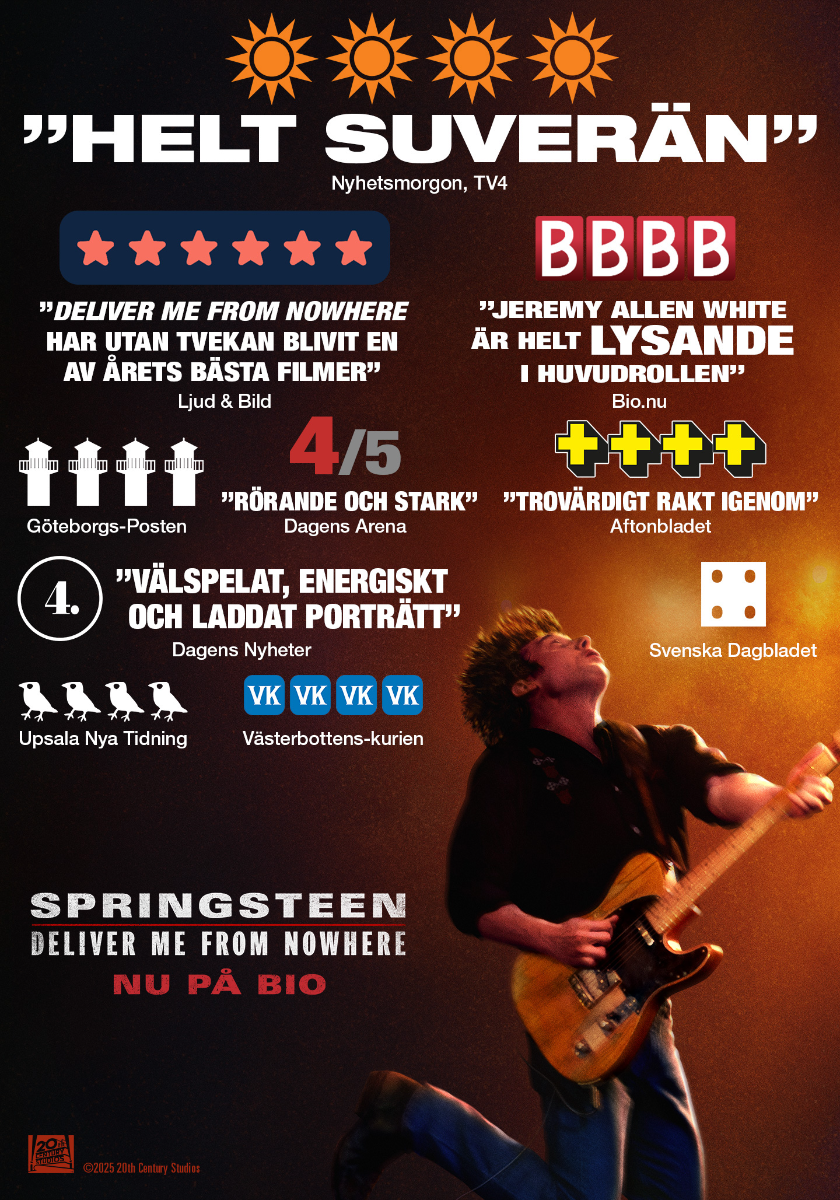 Springsteen: Deliver Me from Nowhere på bion 19.00