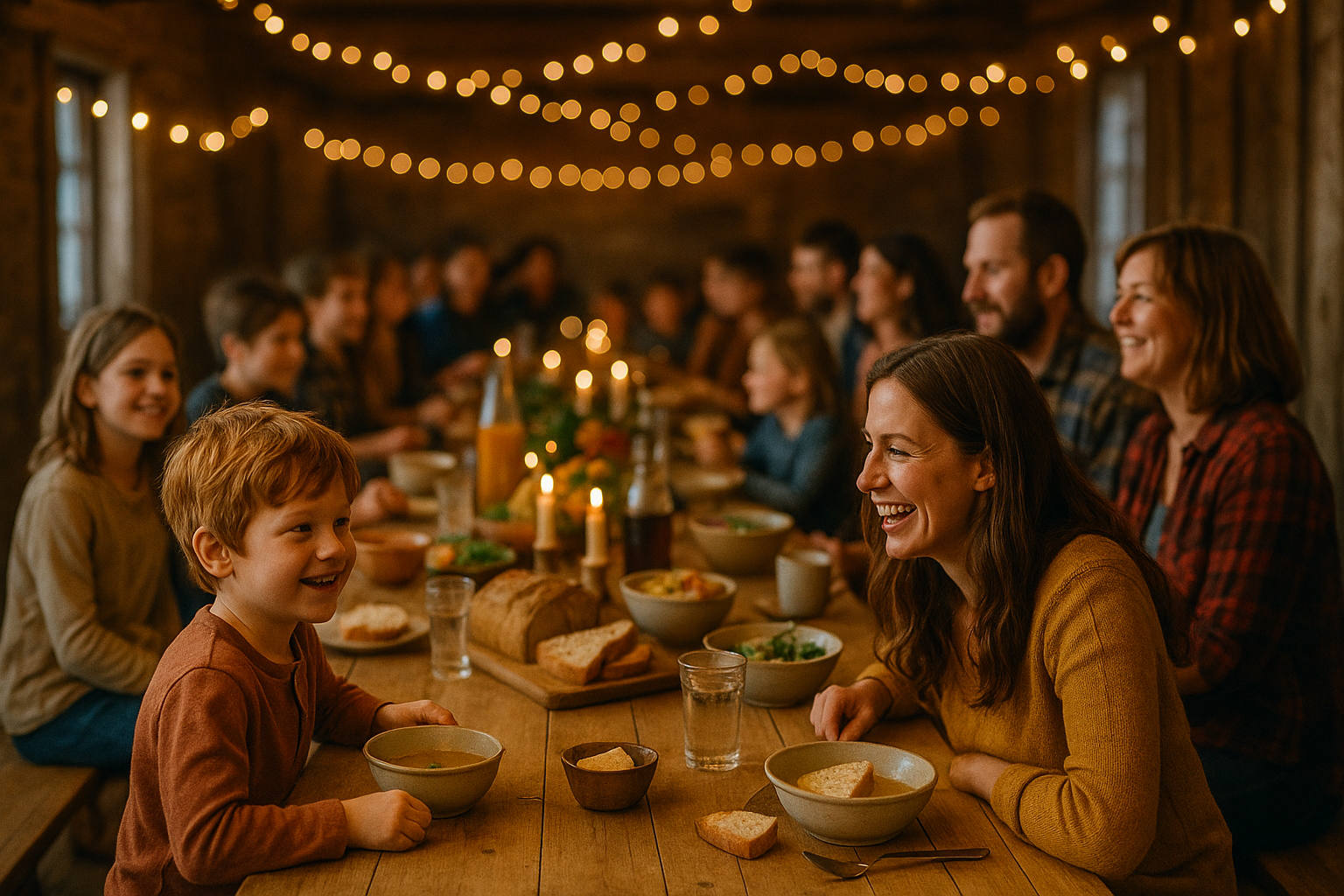 Samhällsföreningens medlemsfest