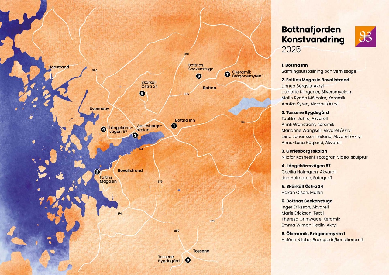 Bottnafjorden konstvandring 2025