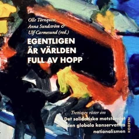 Egentligen är världen full av hopp - Bokpresentation och samtal på Gerlesborgsskolan